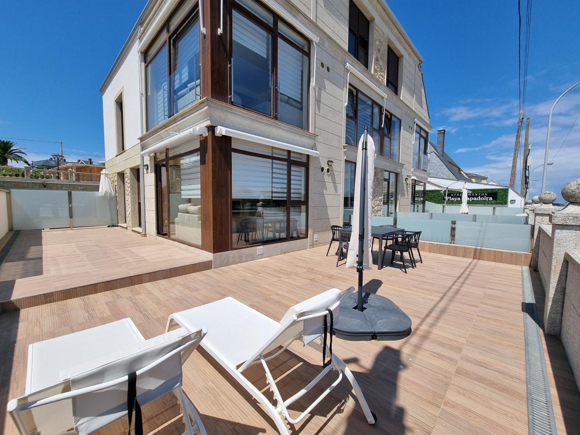 Appartamento Foz Playa Rapadoira - Bajos Con Terraza Esterno foto